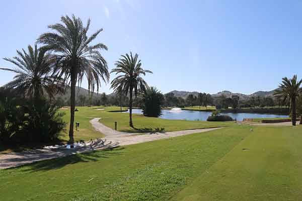 La Manga Resort: The South Course features water hazards on 15 holes.