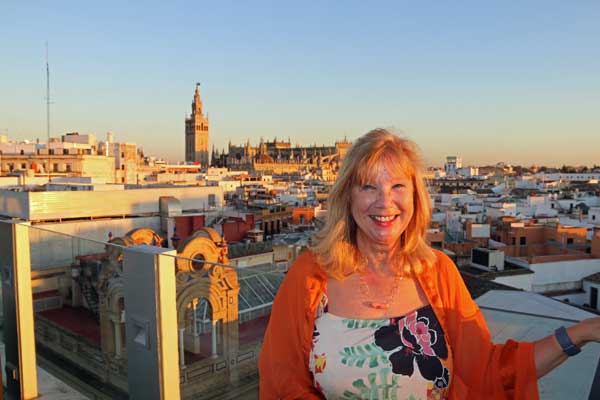 Sharon above Seville Cathederal